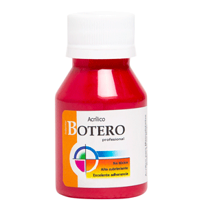 ACRILICO BOTERO X 60 ML ROJO FIESTA
