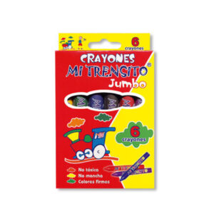 CRAYON JUMBO MI TRENSITO X 6
