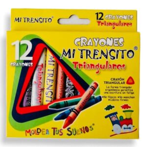 CRAYON TRIANGULAR MI TRENSITO X 12