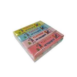 DOCENA DE PLASTILINA PASTEL