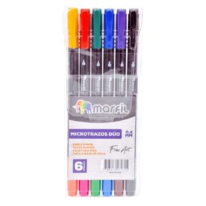 MICROTRAZO DUO MARFIL 0.4 MM X 6