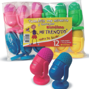 TAJALAPIZ MICROFONO CON DEPOSITO MI TRENSITO