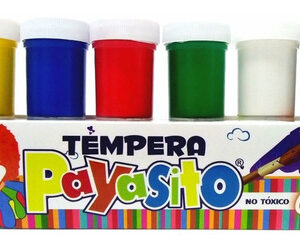 TEMPERA PAYASITO X 6 CON PALETA Y PINCEL