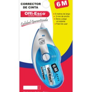 CORRECTOR EN CINTA OE-260 6MTS