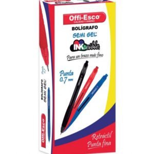 ESFERO OFFI-ESCO RETRACTIL OE-050 CAJA X 12