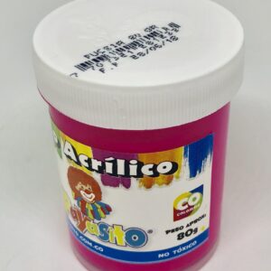 VINILO FLUORESCENTE PAYASITO X 80 GRS FUCSIA