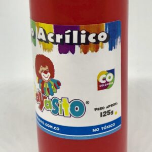 VINILO PAYASITO X 125 GRS ROJO