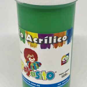 VINILO PAYASITO X 125 GRS VERDE