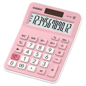 CALCULADORA CASIO MX-12B ROSADA