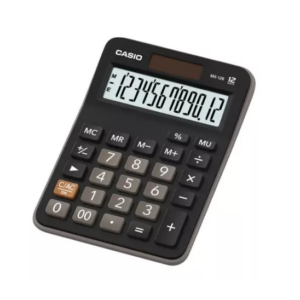 CALCULADORA CASIO NEGRA MX-12B-BK