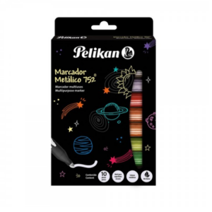 MARCADORES PELIKAN METALIZADOS 752 CAJA X 10