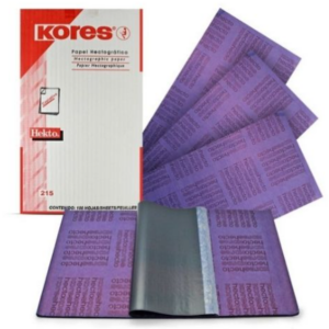 PAPEL HECTOGRAFICO KORES OFICIO CAJA X 100