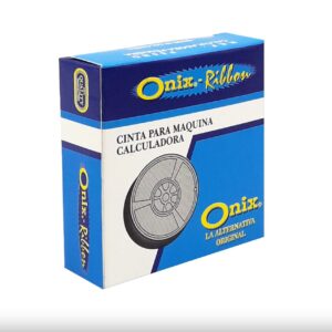 CINTA PARA CALCULADORA CARRETE PEQUEÑO BICOLOR ONIX