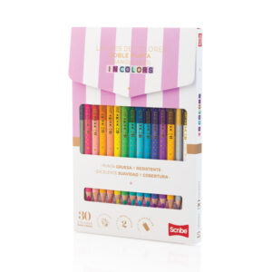 COLORES INCOLORS DOBLE PUNTA 15X30