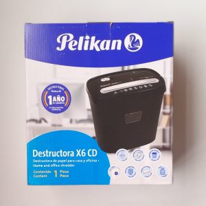 DESTRUCTORA DE PAPEL PELIKAN X 6 + CD
