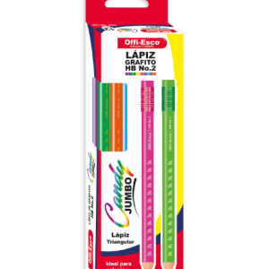 LAPIZ JUMBO NEGRO OE-160 CANDY TRIANGULAR