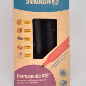 MARCADOR PERMANENTE PELIKAN 418 NEGRO