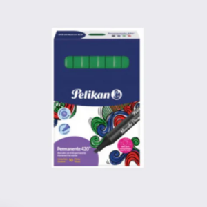MARCADOR PERMANENTE PELIKAN 420 VERDE