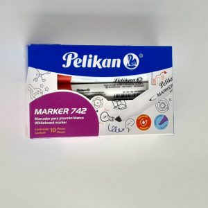 MARCADOR RECARGABLE PELIKAN 742 ROJO