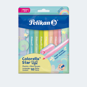 PLUMONES CORELLA STAR PASTEL X 10