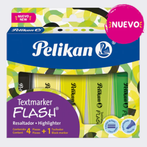 RESALTADOR PELIKAN CITRUS X 5 + TACHADOR